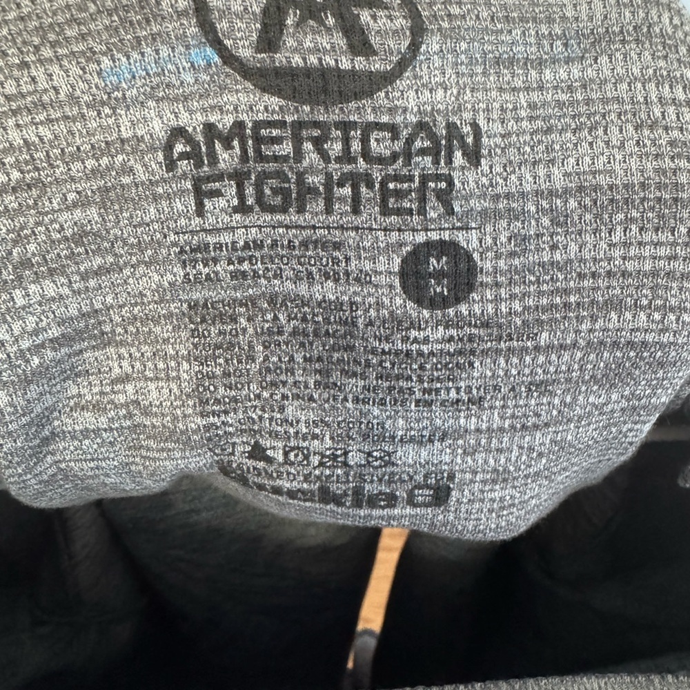 American Fighter Charcoal Crewneck Sweater